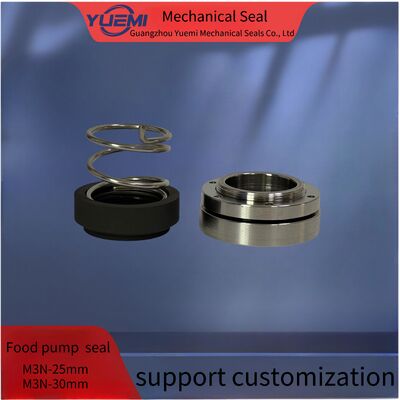 गुणवत्ता  Food Sanitary Pump Medium Mechanical Seal Single Spring Unbalanced M3N-25mm 30mm फैक्टरी