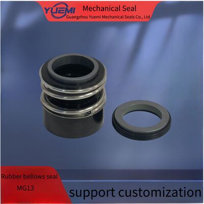 गुणवत्ता  MG13 Agitator Rubber Corrugated Water Pump Mechanical Seal Bergman Standard फैक्टरी